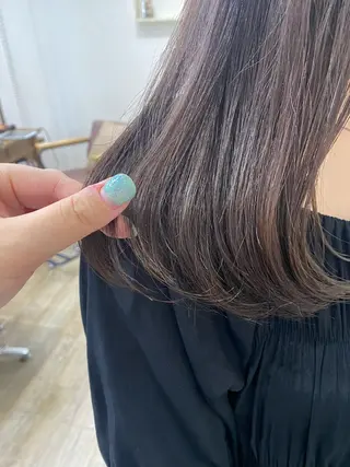 ロング カラー N°+aero 😊れいか😊のヘアスタイル