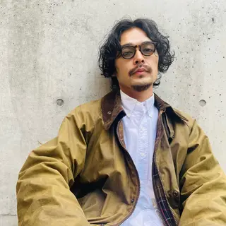 パーマ メンズ オカベ ショウマのヘアスタイル