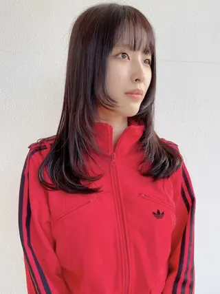 ロング rino/カット /ミディアム/名古屋のヘアスタイル