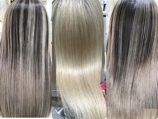 セミロング カラー ＡＳＨ 大宮のヘアスタイル