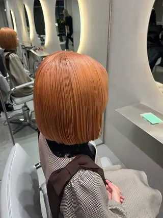 ショート カラー ヘアアレンジ 原宿・デザインカラー YUI🤍ྀིのヘアスタイル