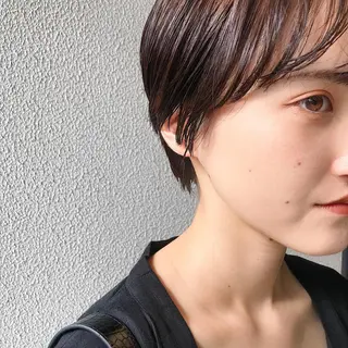 ショート カラー ヘアアレンジ マツエク・マツパ Kawaguchi Arisaのヘアスタイル