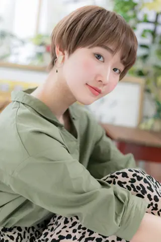 ショート カラー パーマ ✨限定!パーマお得✨ 佐藤優斗のヘアスタイル