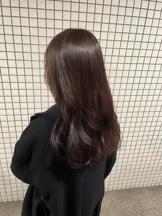 セミロング カラー Large 都筑雅人のヘアスタイル