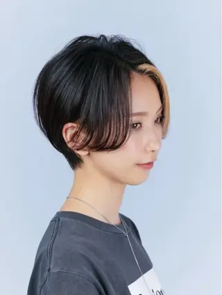 ショート 蘆谷 華帆のヘアスタイル