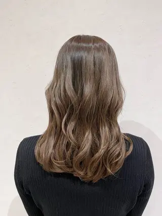 ロング 北島 遥香🫧インナ ー /ベージュカラーのヘアスタイル