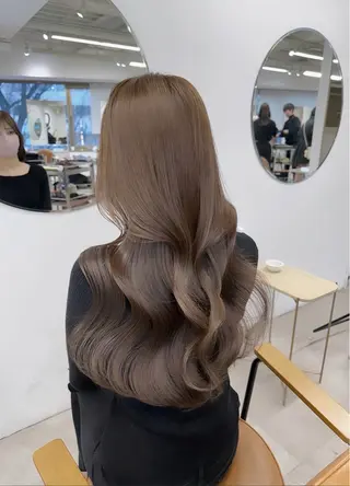 ロング カラー 坂口 誠弥のヘアスタイル