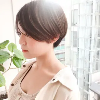 ショート イメチェンカット✂️ 錦糸町佐藤店長のヘアスタイル