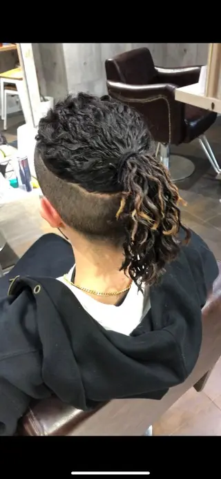 パーマ メンズ 🪮メンズパーマ🪮 池田雅侑のヘアスタイル