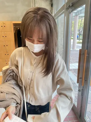 カラー wewe: momoeのヘアスタイル