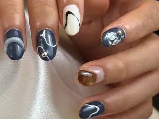 メンズ キッズ ネイル AYURA nailstudioのネイルデザイン