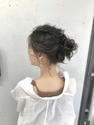 ミディアム ヘアアレンジ lok[ロク] 高田馬場のヘアスタイル