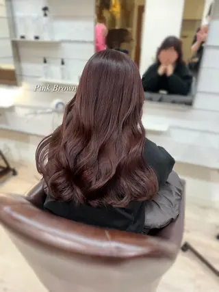ロング 松島 綾子のヘアスタイル