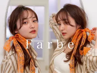 セミロング ヘアアレンジ カットモデル募集中 Farbe🌷のヘアスタイル