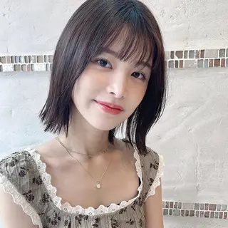 ミディアム カラー tuuli大野城下大利店所属・縮毛矯正 🎀しのみ🎀のヘアスタイル