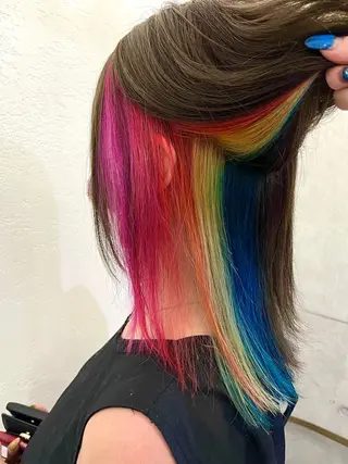 ショート カラー 中川 もえか【明石】のヘアスタイル