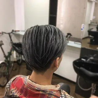 ミディアム カラー メンズ 前田賢生 ご新規様はNGのヘアスタイル