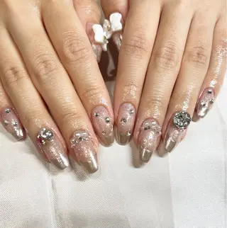 メンズ ネイル Chérinail 爪のお手入れのネイルデザイン