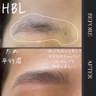 アイブロウ une所属・une mizuhoの眉毛・アイブロウイメージ