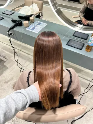ミディアム ✨髪質改善 縮毛矯正 艶髪 立川 コウキ✨のヘアスタイル