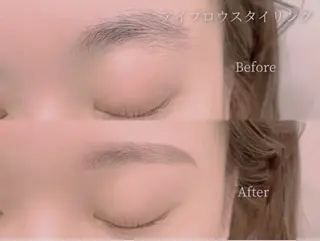 アイブロウ mako. angelicaのマツエク・マツパデザイン