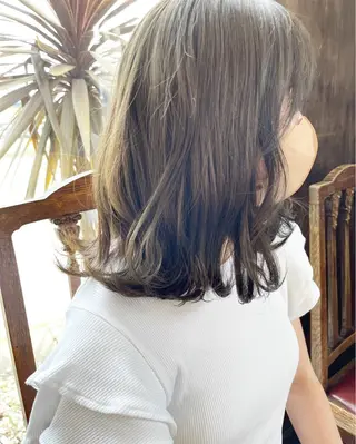 ミディアム 剣持友希/ifh iizuka/高崎のヘアスタイル