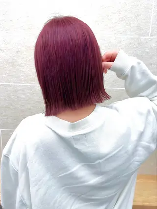 カラー ナリタ ミユウのヘアスタイル