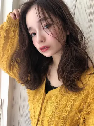 ミディアム カラー 🎊ルービック 京橋店💛のヘアスタイル