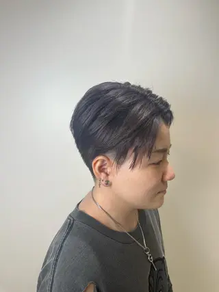 ショート ブリーチカラー特化 美容師/𝕐𝕌𝕀のヘアスタイル