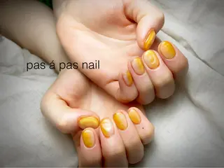 ショート ネイル Yakko pas á pasのネイルデザイン