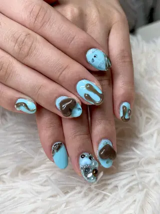 ネイル 🐕🦺Yappy 💗A-tanのネイルデザイン