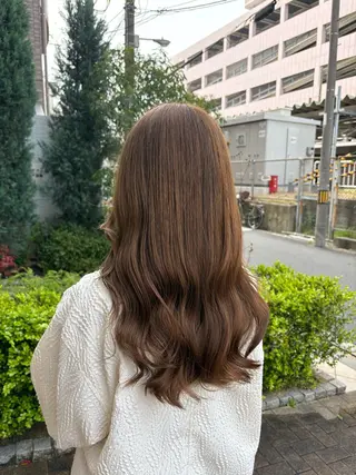 カラー しおり🍬 KOKORO🤍のヘアスタイル