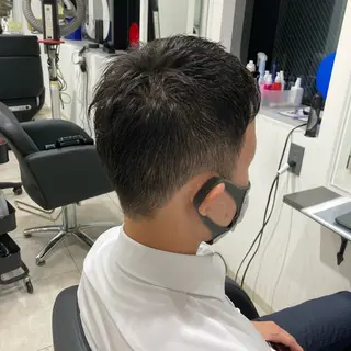 メンズ ピンクカラー🎀 米津 美佑のヘアスタイル