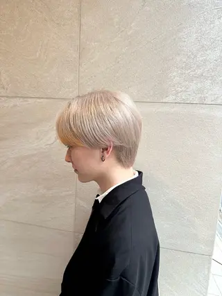 ショート カラー 梅田/茶屋町/ハイト ーン/kizunaのヘアスタイル