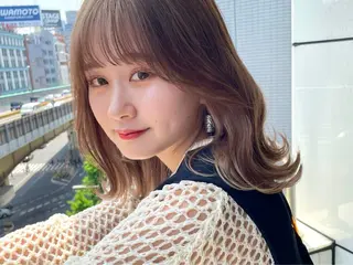 ミディアム uru.所属・みお ♡のヘアスタイル