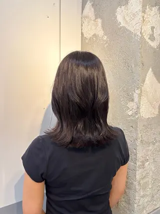 ミディアム 関口 玲那のヘアスタイル