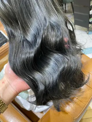 カラー 吉田 竜也 髪質改善のヘアスタイル