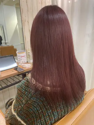 セミロング カラー 💫大宮美容師💫 azusaのヘアスタイル