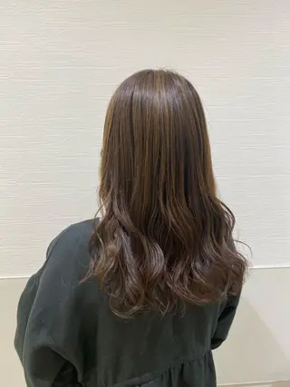 ロング カラー ナチュラル艶カラー 🤎maoのヘアスタイル
