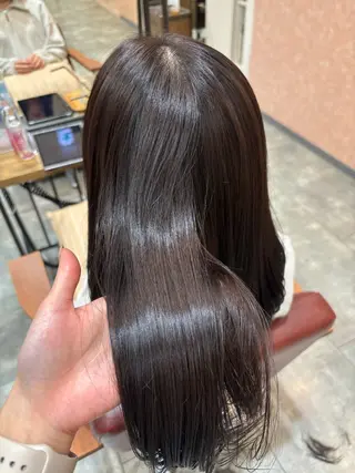 セミロング 透明感カラー特化 🫧西岡輝美🫧のヘアスタイル