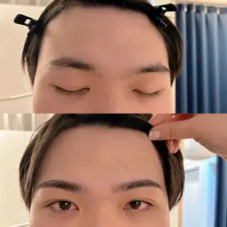 メンズ アイブロウ メンズガーデン yuriのネイルデザイン