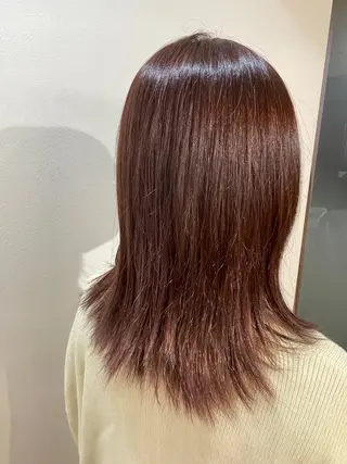 セミロング カラー miwa/ボブパーマ /モードボブのヘアスタイル