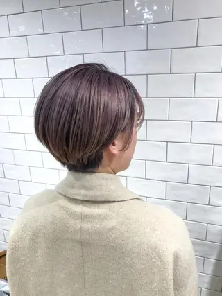 ショート カラー 原山 直人のヘアスタイル