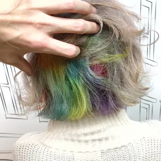 ミディアム カラー レイヤー⭐️カラー ⭐️平川雅史のヘアスタイル