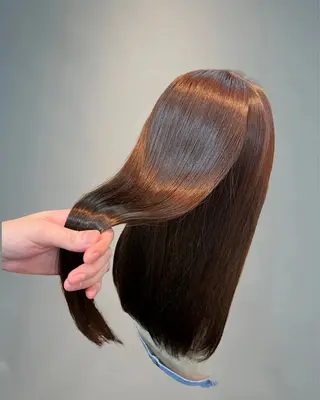 ロング 《髪質改善 UN BLEACH》のヘアスタイル