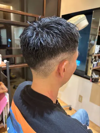 ショート メンズ おもだか　がく /レディースカットのヘアスタイル