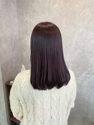 セミロング カラー belle / anna🎀のヘアスタイル