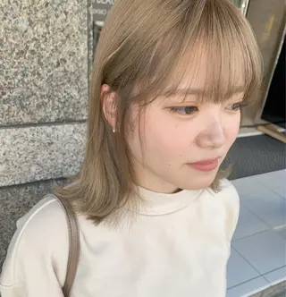 ミディアム カラー Ammy 池袋所属・韓国ヘア&耳ツボ💎 池袋/himeriのその他イメージ