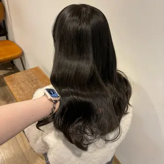 ロング miku୨୧˖* 透明感モテカラーのヘアスタイル