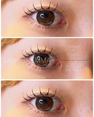 マツエク・マツパ EMMA plus．のマツエク・マツパデザイン